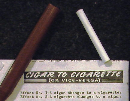 (image for) Cigar to Cigarette or Cigarette to Cigar